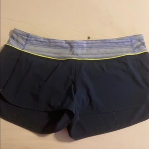 Lululemon speed shorts
